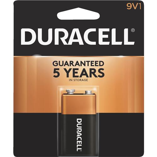 3961 Duracell CopperTop 9V Alkaline Battery