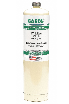 17L-17A-25 Butane 25% LEL, 0.45% Vol., 17 Liter Balance Air