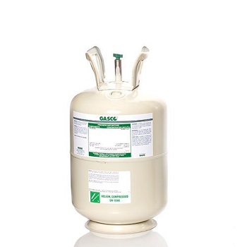 221L-17A-25 Butane 25% LEL, 0.45% Vol., 221 Liter Balance Air.