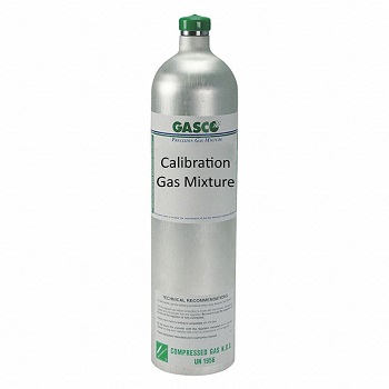 58L-112-10 Nitrogen Dioxide 10 PPM, 58 Liter Calibration Gas Cylinder, Balance Air