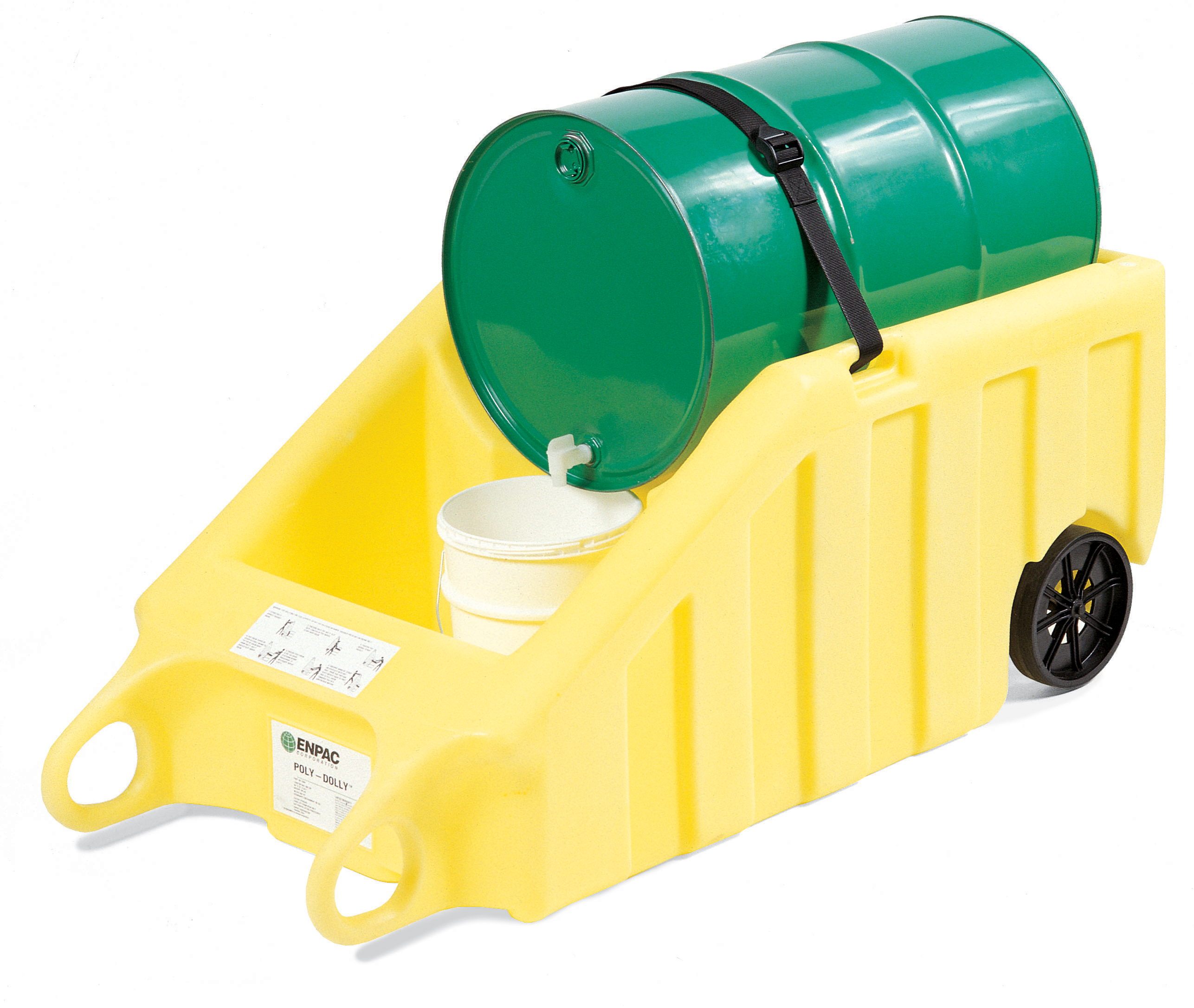 Poly-Dolly? Portable Dispensing Station