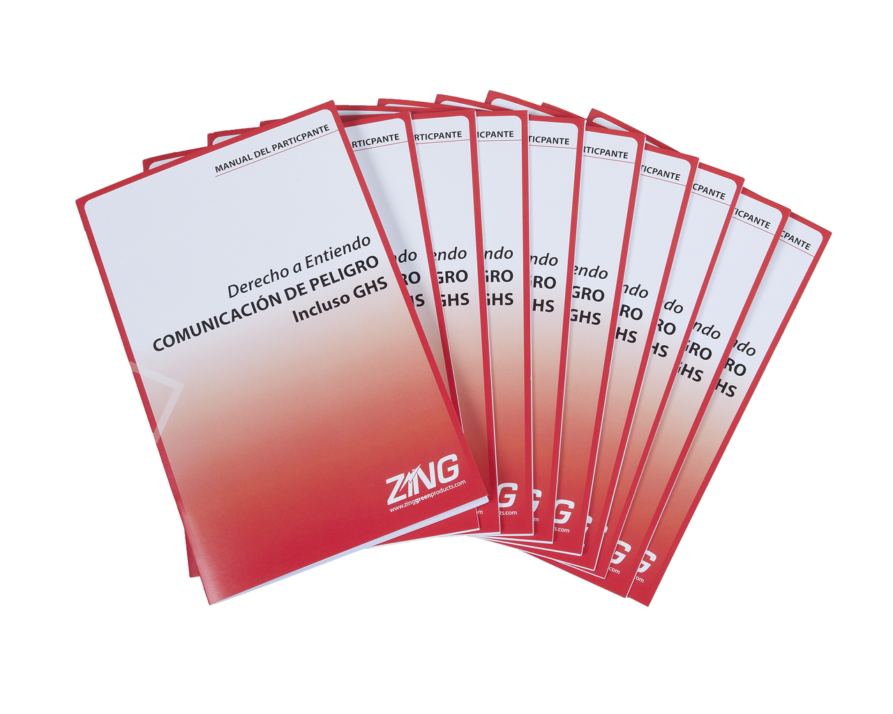 ZING Eco GHS-SDS Training Booklets (Spanish), 10/pack