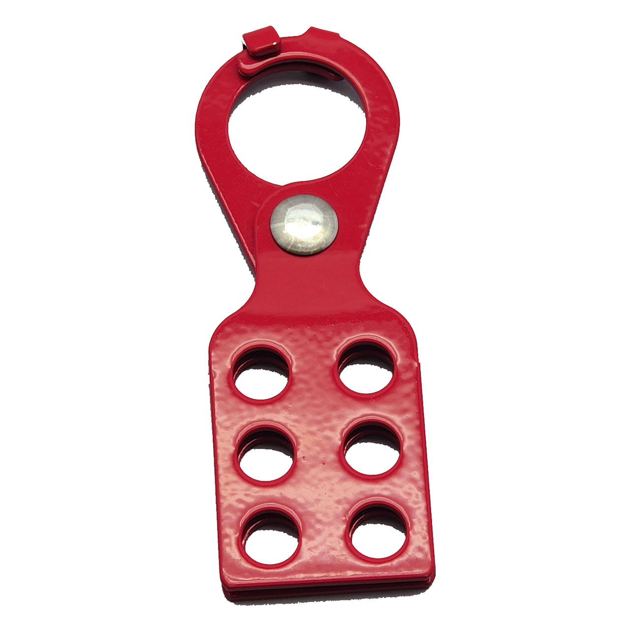 ZING RecycLockout Lockout Tagout Hasp, 1 Inch Steel with Tabs