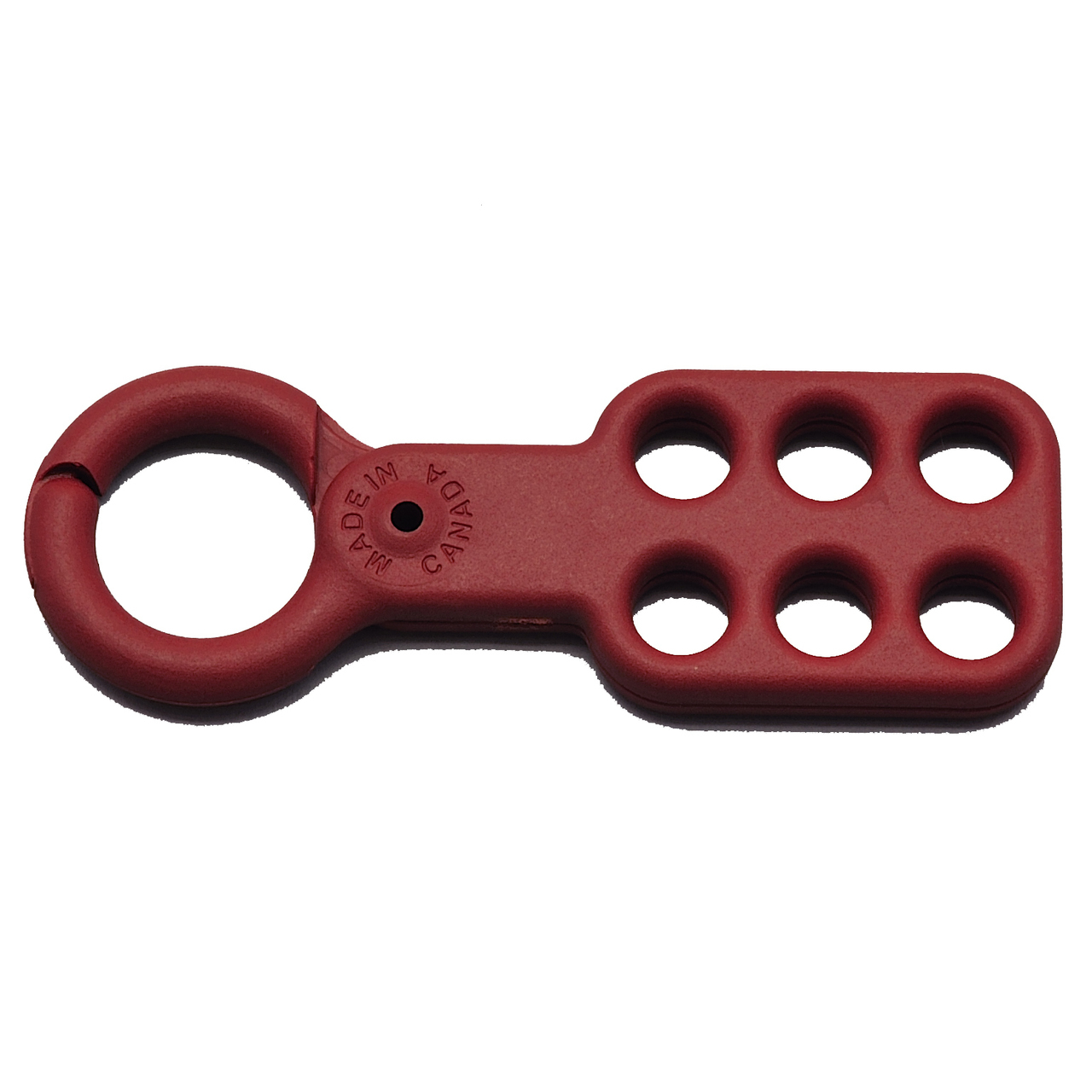 ZING RecycLockout Lockout Tagout Hasp, 1 Inch Recycled Plastic