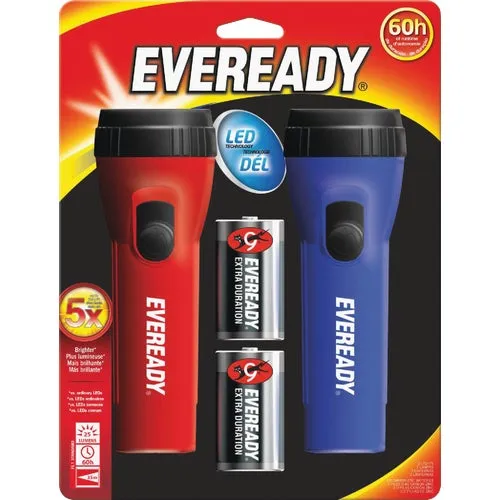 EVEL152S Eveready Economy LED Flashlight Set