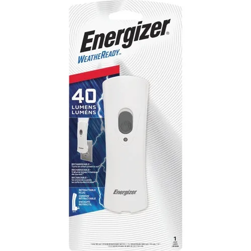 RCL1FN2WR Energizer Weatheready LED Rechargeable Flashlight