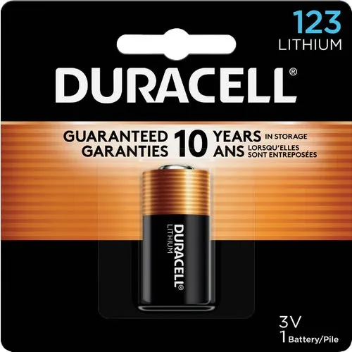 11210 Duracell 123 Ultra Lithium Battery
