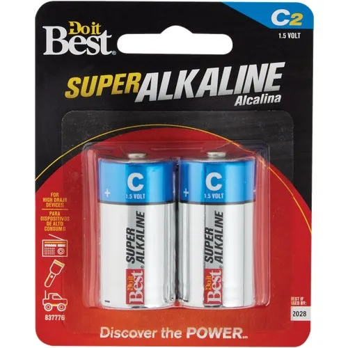 DIB837776 Do it Best C Alkaline Battery
