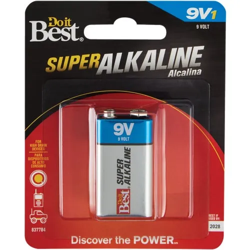 DIB837784 Do it Best 9V Alkaline Battery