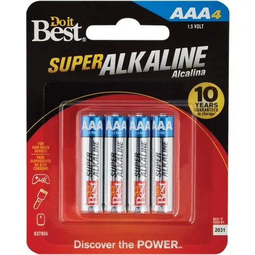 DIB814694 Do it Best AAA Alkaline Battery