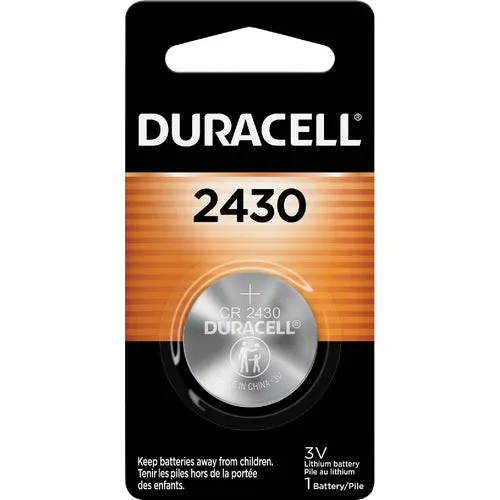 44087 Duracell 2430 Lithium Coin Cell Battery