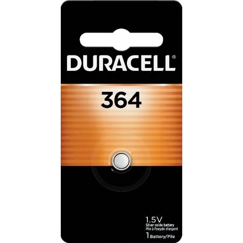 66272 Duracell 364 Silver Oxide Button Cell Battery