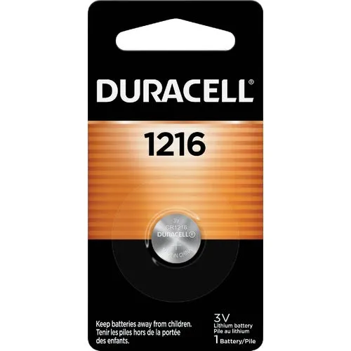 43287 Duracell 1216 Lithium Coin Cell Battery